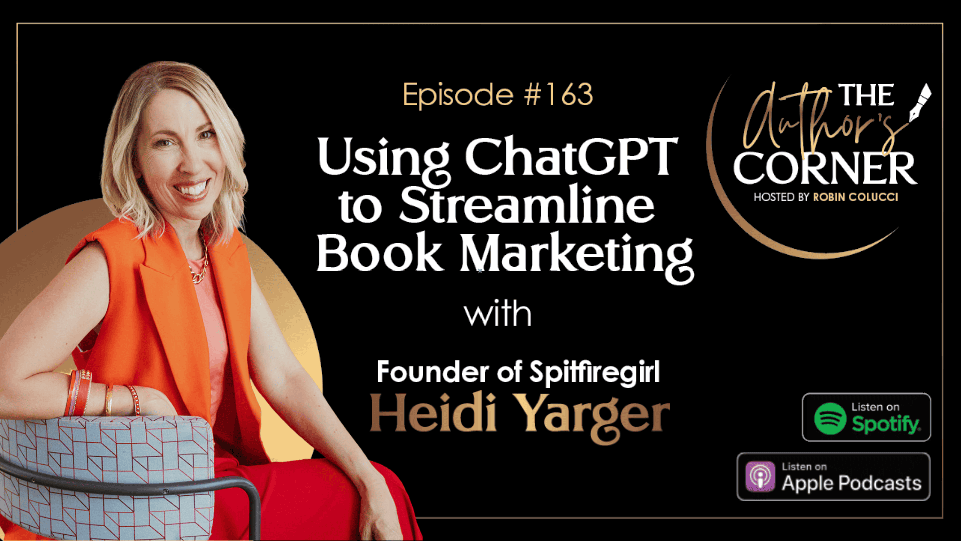 Using ChatGPT to Streamline Book Marketing with Heidi Yarger