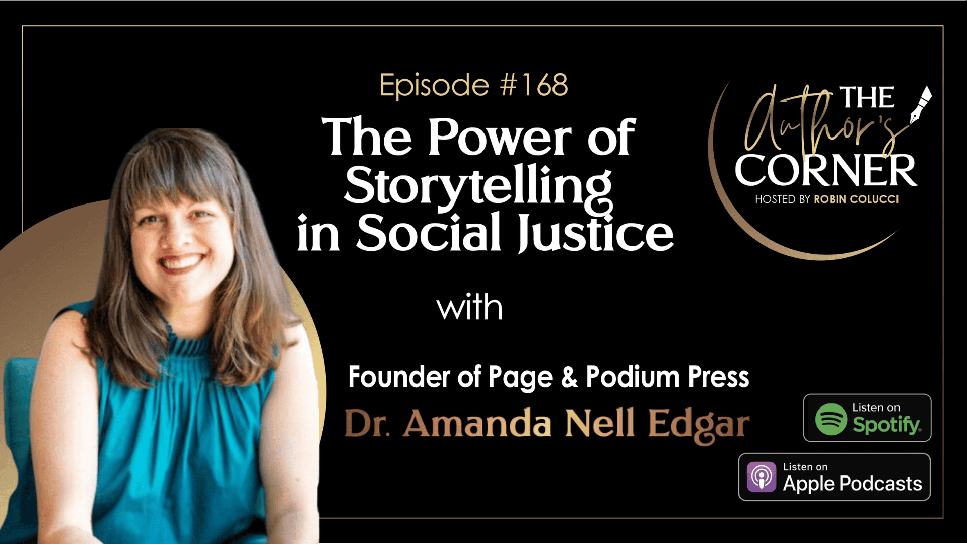 The Power of Storytelling in Social Justice with Dr. Amanda Nell Edgar